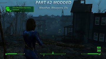 Fallout 4: Walkthrough Gameplay Part 2 - Commonwealth (Modded   PC)