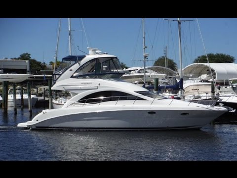 Diesel Power: 2010 Sea Ray 39 Sedan Bridge For Sale at MarineMax Venice