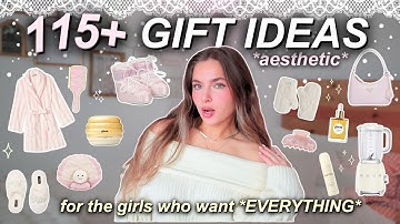 115 CHRISTMAS WISHLIST IDEAS YOU NEED 🎀 2025 aesthetic, girly gift guide