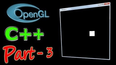 OpenGL Tutorial - 3 | Animation | OpenGL in C++ with the GLUT library