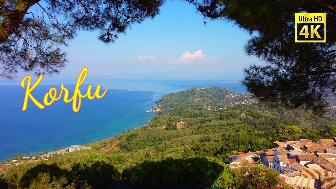 Korfu mit DJI Mini 2 Drohne [2021]Boukari & Petriti Beach, Lakones...