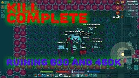 Starve.io - Kill Complete🌹Ruining 600 and 460k🌹