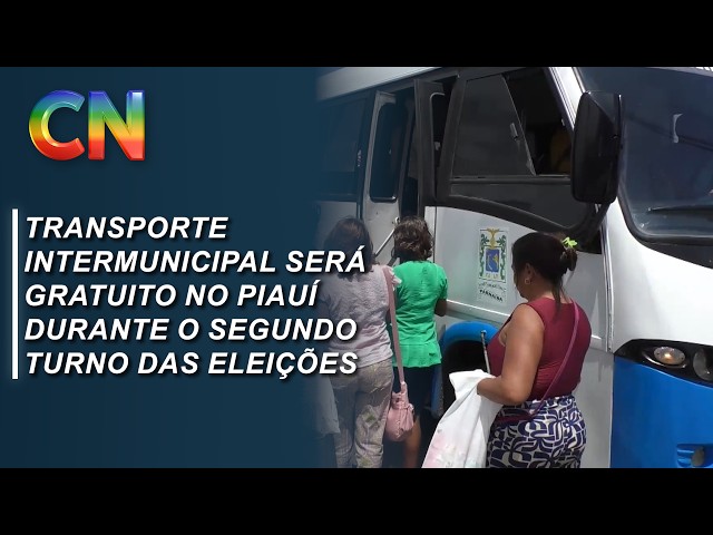 Transporte intermunicipal será gratuito no Piauí durante o segundo turno das eleições