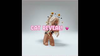 CAT REVEAL! 💞 My first time trying candy style! 🍭|| Roblox capcut edit! screenshot 1