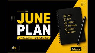 May Review & June Roadmap | Day (0) of My Serious GATE CSE Journey