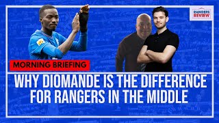 How Diomande is becoming the midfield difference for Rangers