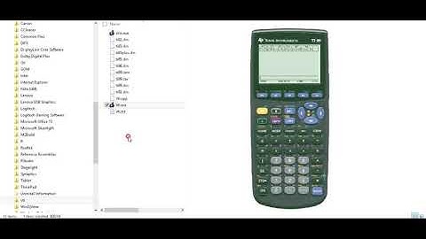 Installing TI 89 Emulator.