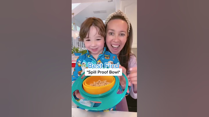 Spill proof bowls will save your life! #momhacks #trending #shorts #viral