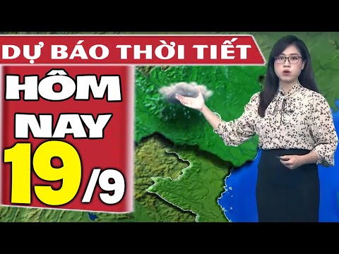 Video Dự báo thời tiết hôm nay mới nhất ngày 19/9 | Dự báo... - youtube