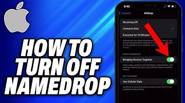 How To Turn Off Namedrop On iPhone (2025) - Easy Fix
