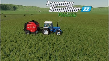 I spent Time on a Flat Map with $ 0 Farming Simulator 2022 timelapse