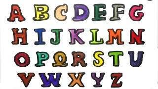 ABC Drawing | Learn to write alphabet | Learn Alphabet With Coloring pages For Kids screenshot 5