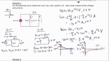 ECE203 Lecture 10-1: Natural Response of RC Circuits