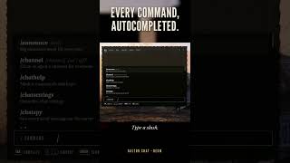 Every command, autocompleted ⌨️ #fivem #rdr2 #redm #vorp #redmscripts #roleplay #rsg #vorp