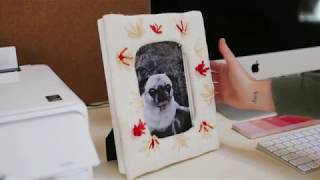 Embroidered Photo Frame DIY
Love embroidery? Learn how to make this cute photo frame!
See the full post here: https://abeautifulmess.com/2018/02/diy-embroidered-photo-frame.html
Video: Statler Visual Co.
Music: Jeremy Larson Embroidered Photo Frame DIY