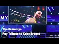 The Grammys Pay Tribute to Kobe Bryant
