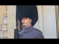 F Company Scots  guards in Windsor Castle with greatcoats!!  (26/10/2020)