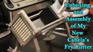 Professional Weston French Fry Cutter Unboxing And Review 