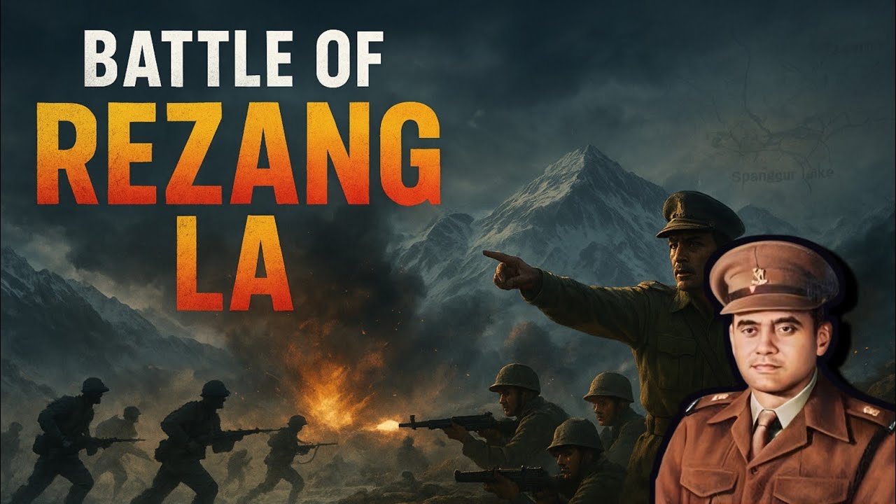 THE BATTLE OF RAZANG LA ⁠|⁠| SINO-INDIA WAR 1962