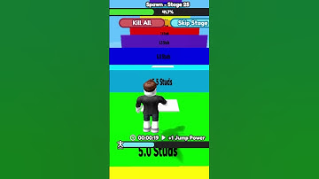 EASY STUD JUMPS OBBY #roblox #shorts