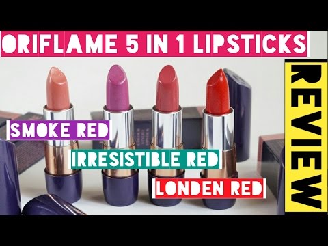 Oriflame The One Color Unlimited Super Matte Lipstick Swatches || Chandni Dialani. 