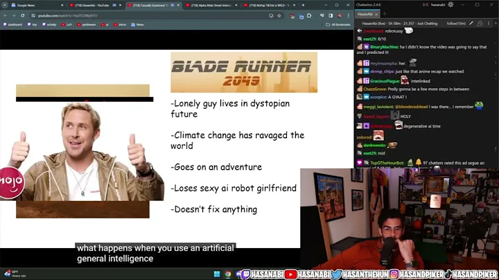 Hasanabi reacts to Casually Explained the levels of AI | Hasan Clip Factory