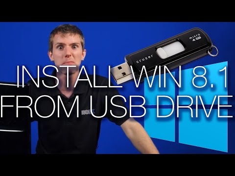 Video: Hoe installeer ik Windows 8 via USB Flash Drive (met afbeeldingen)