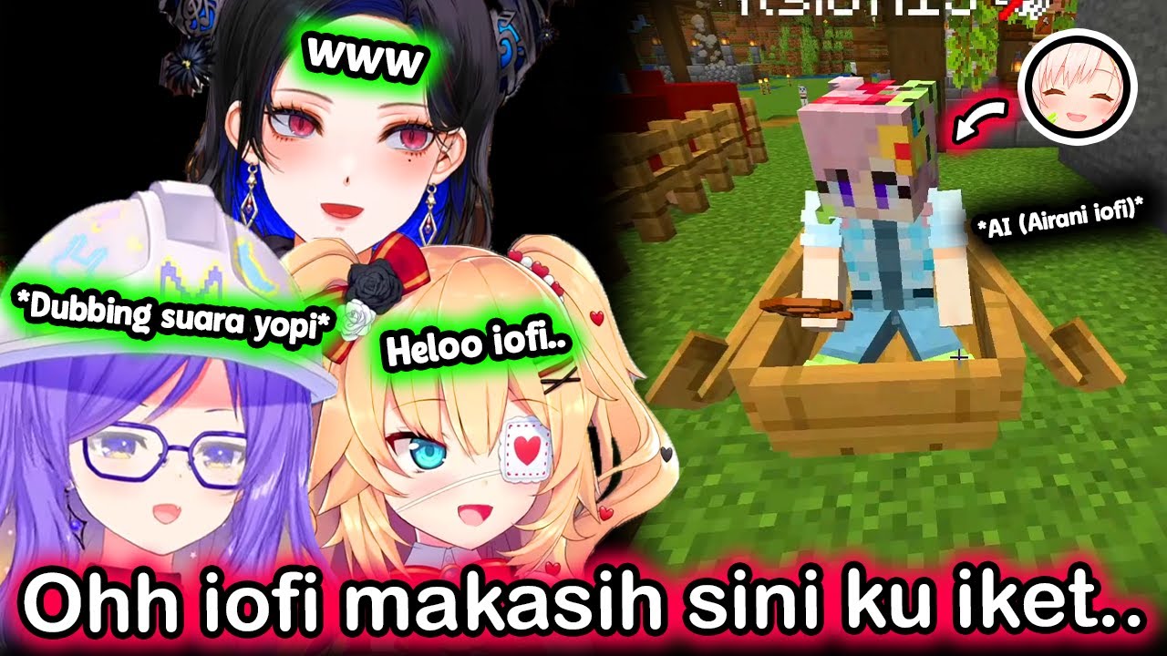 Случайность Муны в игре с аккаунтом Иофи облегчает работу ww..【Hololive】