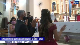 Reproduzir Santa missa direto da Igreja Matriz Santo Antônio e Almas