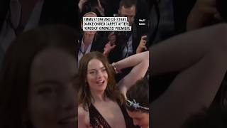 Emma Stone And Co-Stars Dance On Red Carpet After ‘Kinds Of Kindness’ Premiere