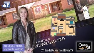 Home For Sale : 555 Sandy Bottom Road, Erwin TN : Johnson City : January 5 2015