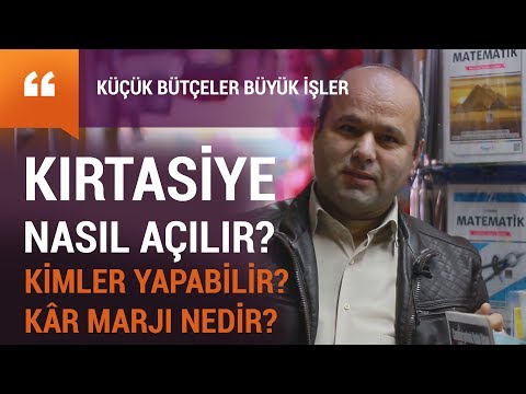 Video: Kırtasiye Dükkanı Nasıl Açılır