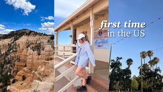 US ROADTRIP PART 1 ☀️ national parks, las vegas, grand canyon, los angeles | with notion