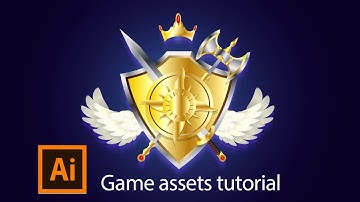 Adobe illustrator tutorial game assets tutorial (Arttutor)