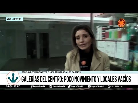 Galerías del Centro con locales vacíos, los comerciantes eligen mudarse a los barrios