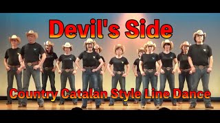 Devil's Side - Choreographed by The Unknows - Country Catalan Style Line Dance