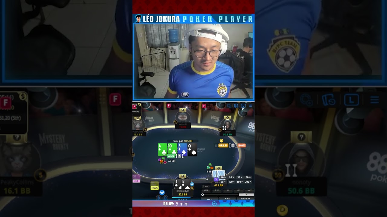 J mais forte da GG #pokeronline #poker