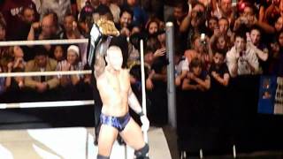 Raw 2010 Bercy France Randy Orton Sheamus Avant match 20100924