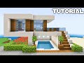 How to Build a VIP Modern House in Minecraft 🏠🏠 // #minecraft