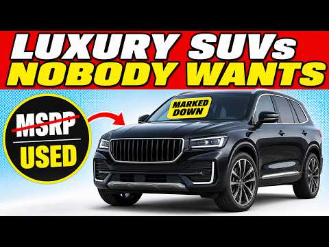 5 Luxury SUVs Nobody Under 60 Wants — So Dealers Practically Give Them Away