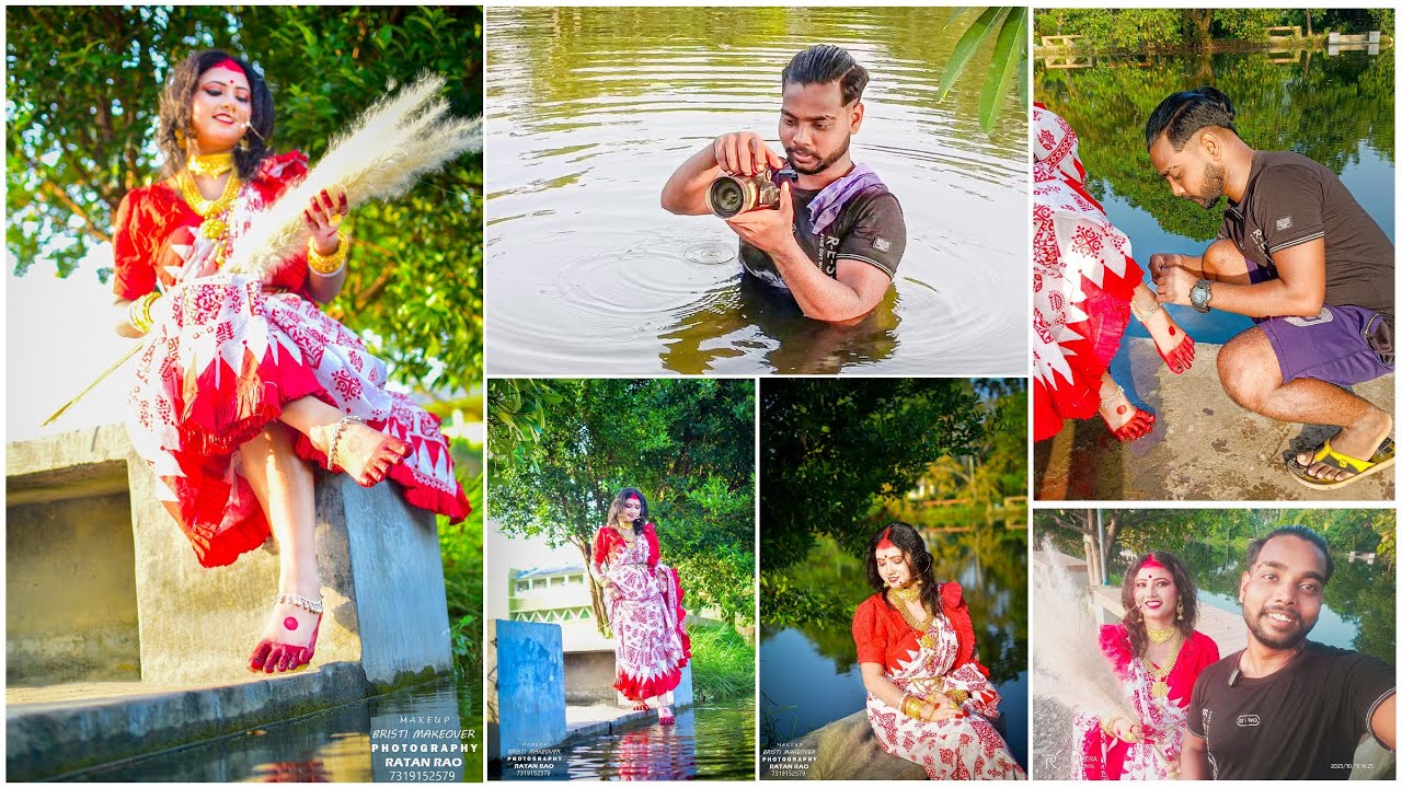 🤪আমার আগমনী এখনো চলছে😅🙄 || এক গলা জলে লেবে ফটো তুললাম😱👀 || Ratan Rao