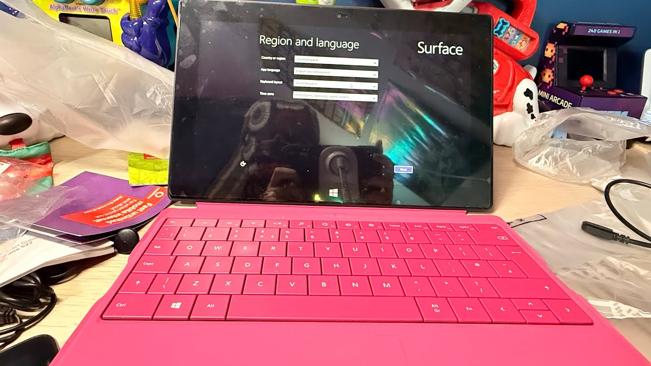 Настройка Surface Pro RT