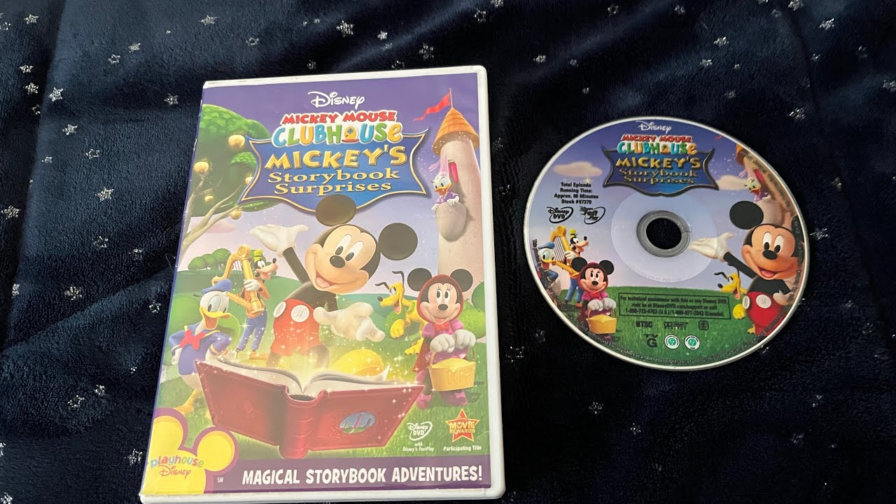 Openingmenu Walkthrough To Mickey Mouse Clubhouse Mickeys Storybook