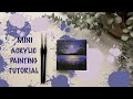 How to Paint Dreamy Landscape on Canvas | Easy Acrylic Painting Tutorial for Beginners
