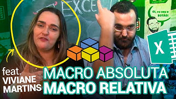 Macro Absoluta e Macro Relativa feat. Viviane Martins