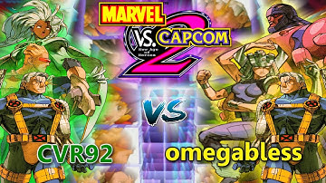 Marvel vs Capcom 2: New Age of Heroes - CVR92 vs omegabless