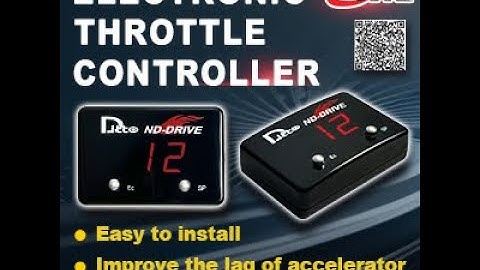 【Wellrayteh】Ditto Electronic Throttle Controller 20 levels Installation Manual (English version)