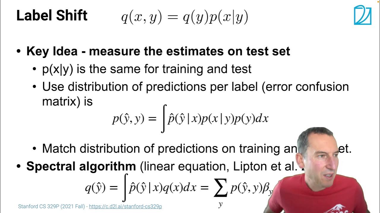 Lecture 7, Part 2 Label Shift YouTube