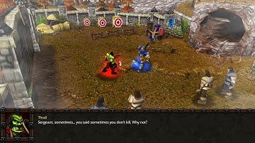 Thrall Gets Trained by a Paladin to Fight For Humans