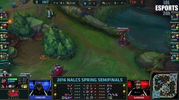 IMT vs TSM lol esports | Game 1 NALCS Playoff Semifinals Day 2 | Immortals vs Team SoloMid